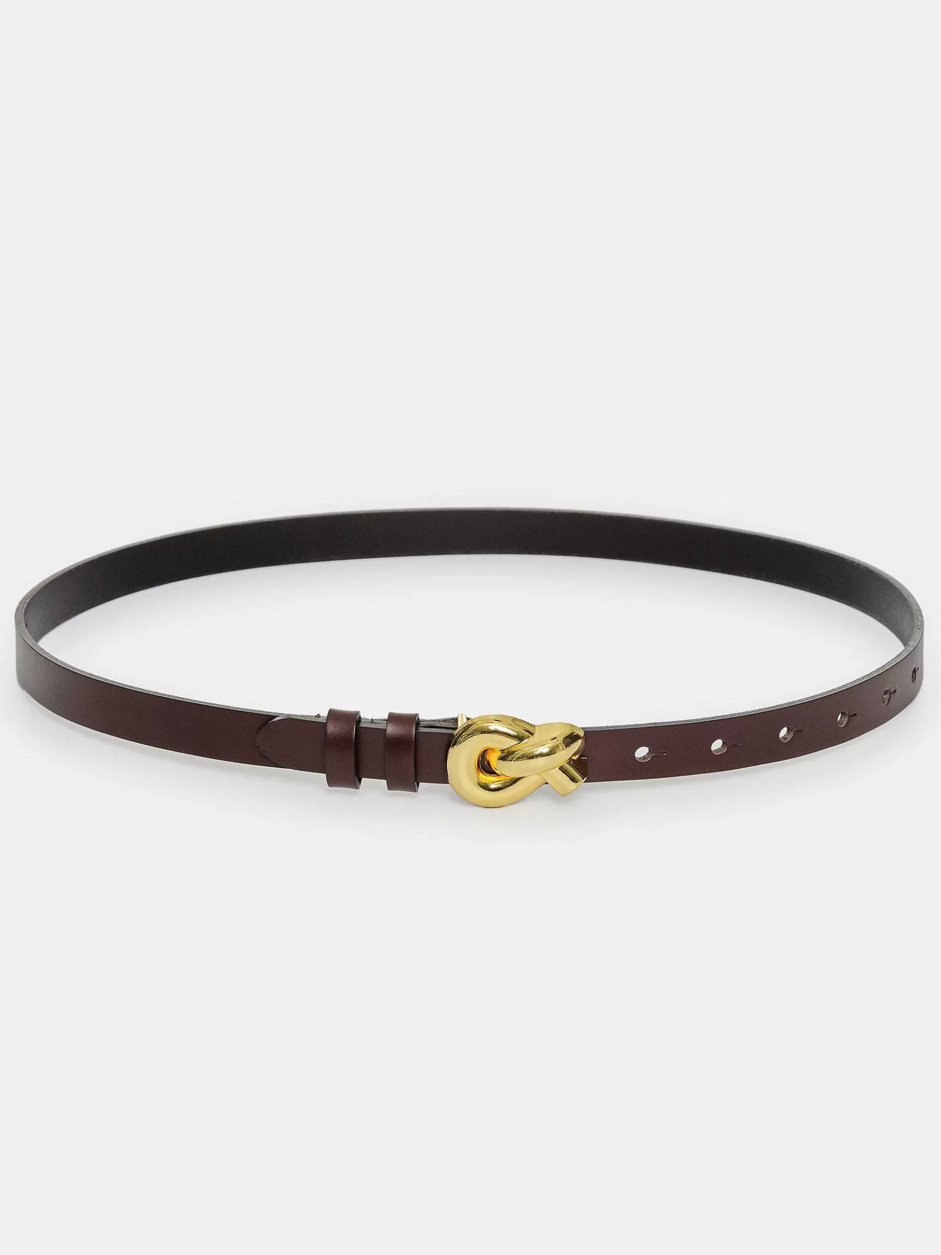 Source Unknown Ceinture A Boucle A Noeud Torsade, Marron Online