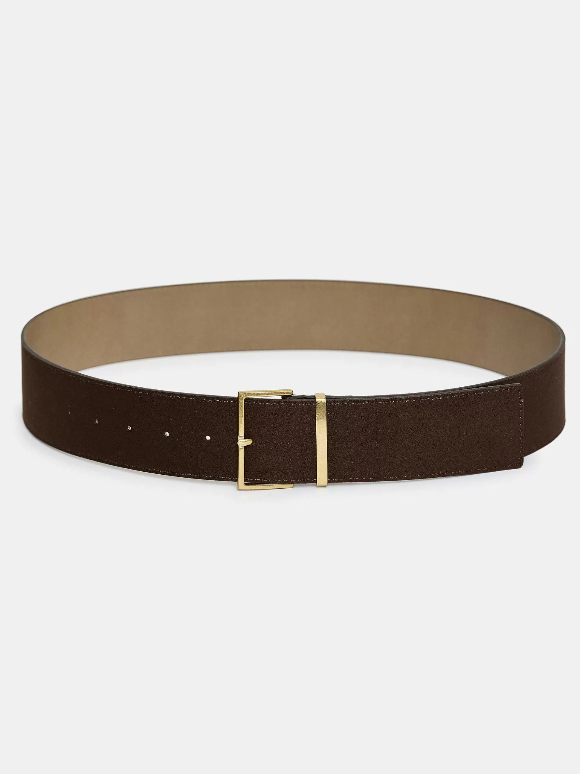 Source Unknown Ceinture En Daim A Boucle Carree, Expresso Cheap