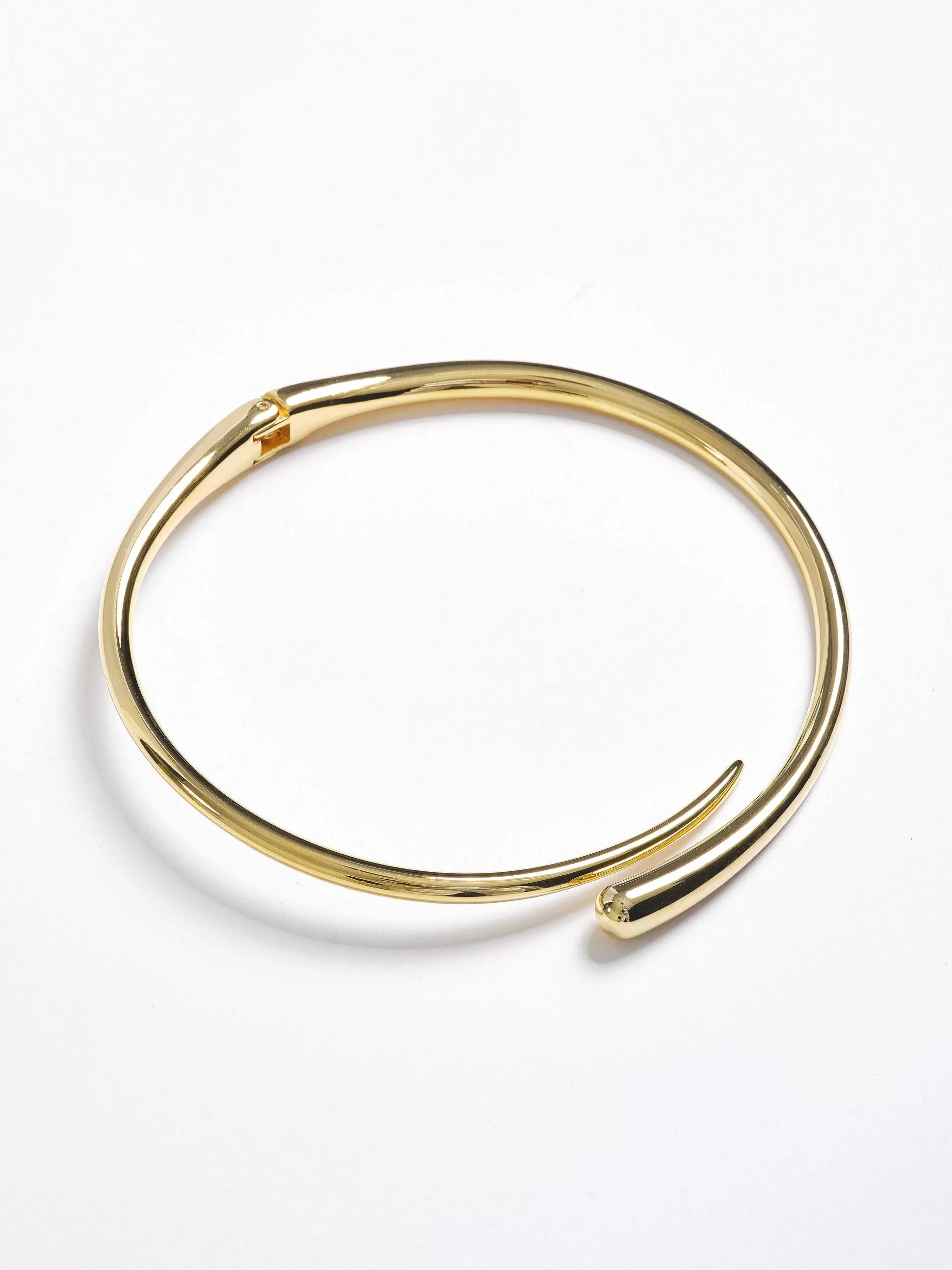 Source Unknown Collier Ras Du Cou, Dore New