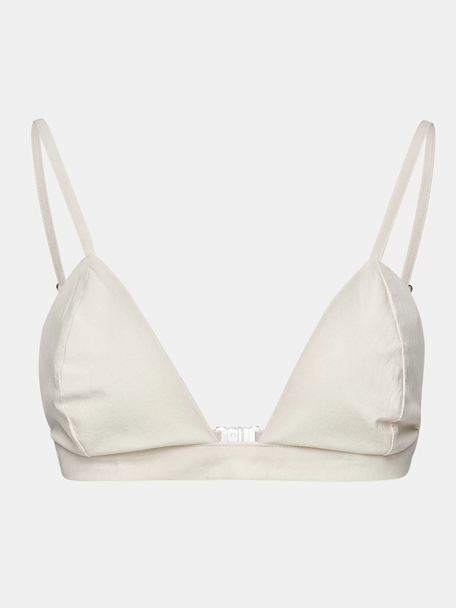 Source Unknown Haut De Soutien-Gorge En Coton A Col Coeur, Toile Shop