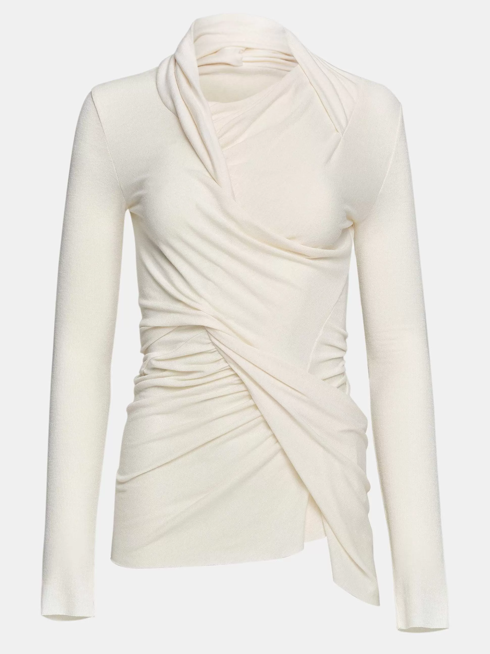 Source Unknown Haut Drape Asymetrique Folgore, Ivoire Outlet