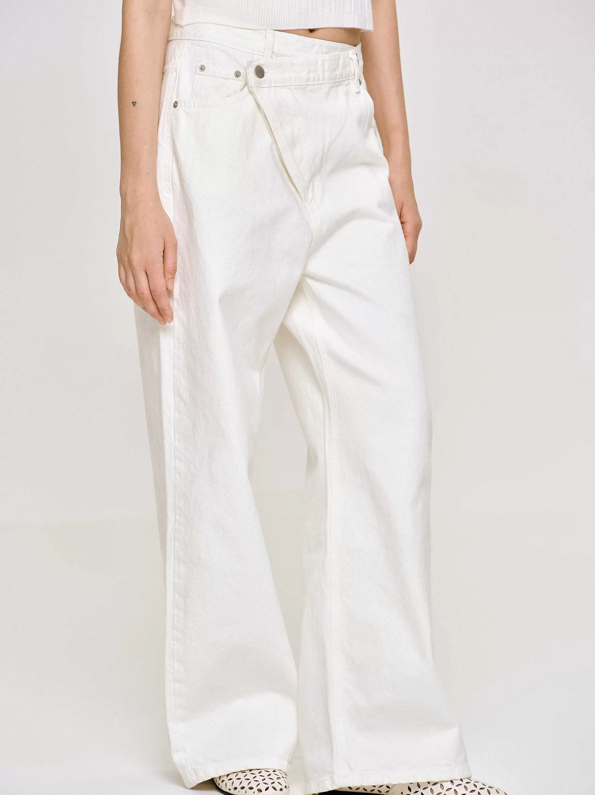 Source Unknown Jean Croise, Blanc Best Sale