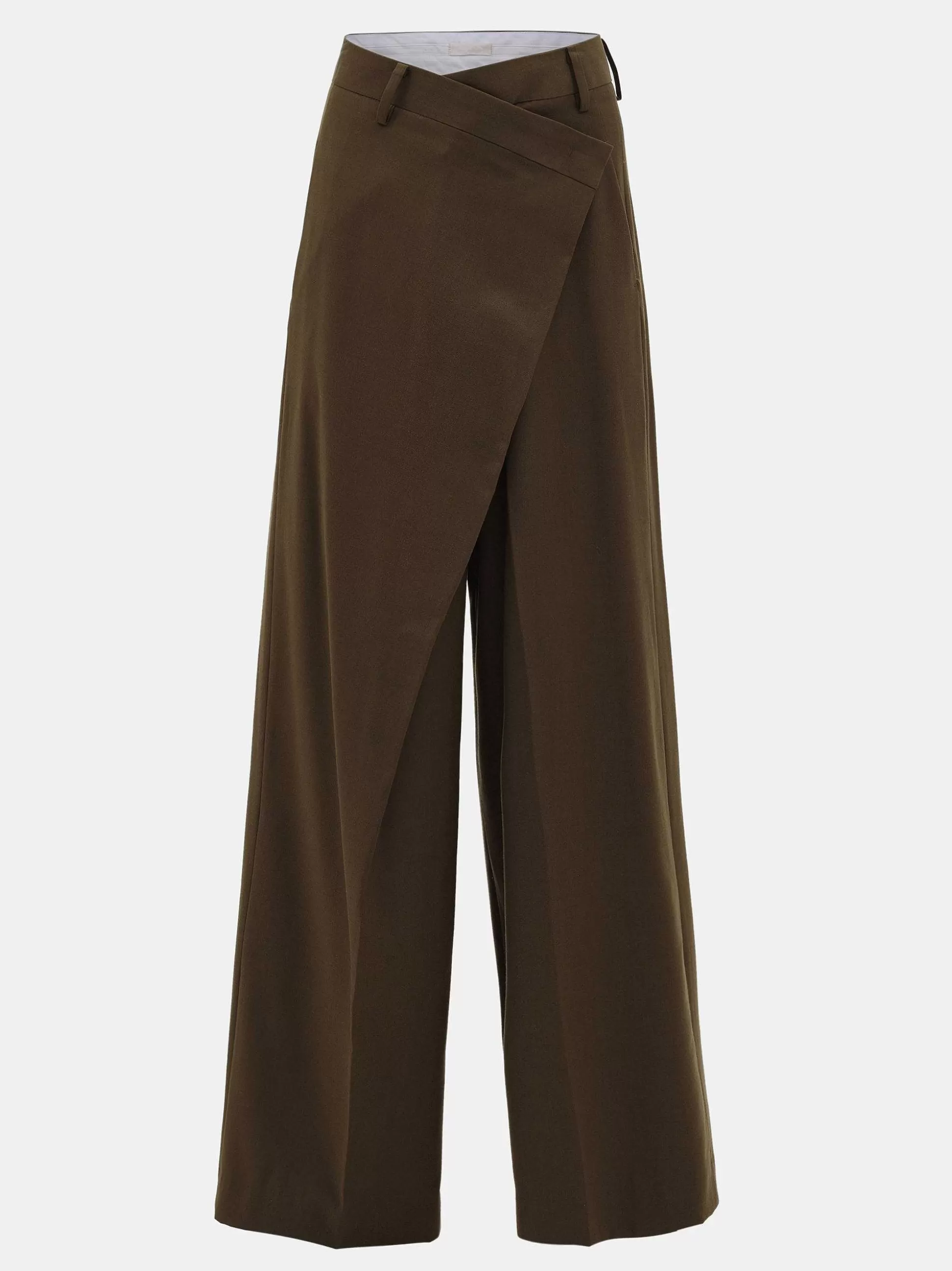 Source Unknown Pantalon Croise Rennert, Marron Selle Sale