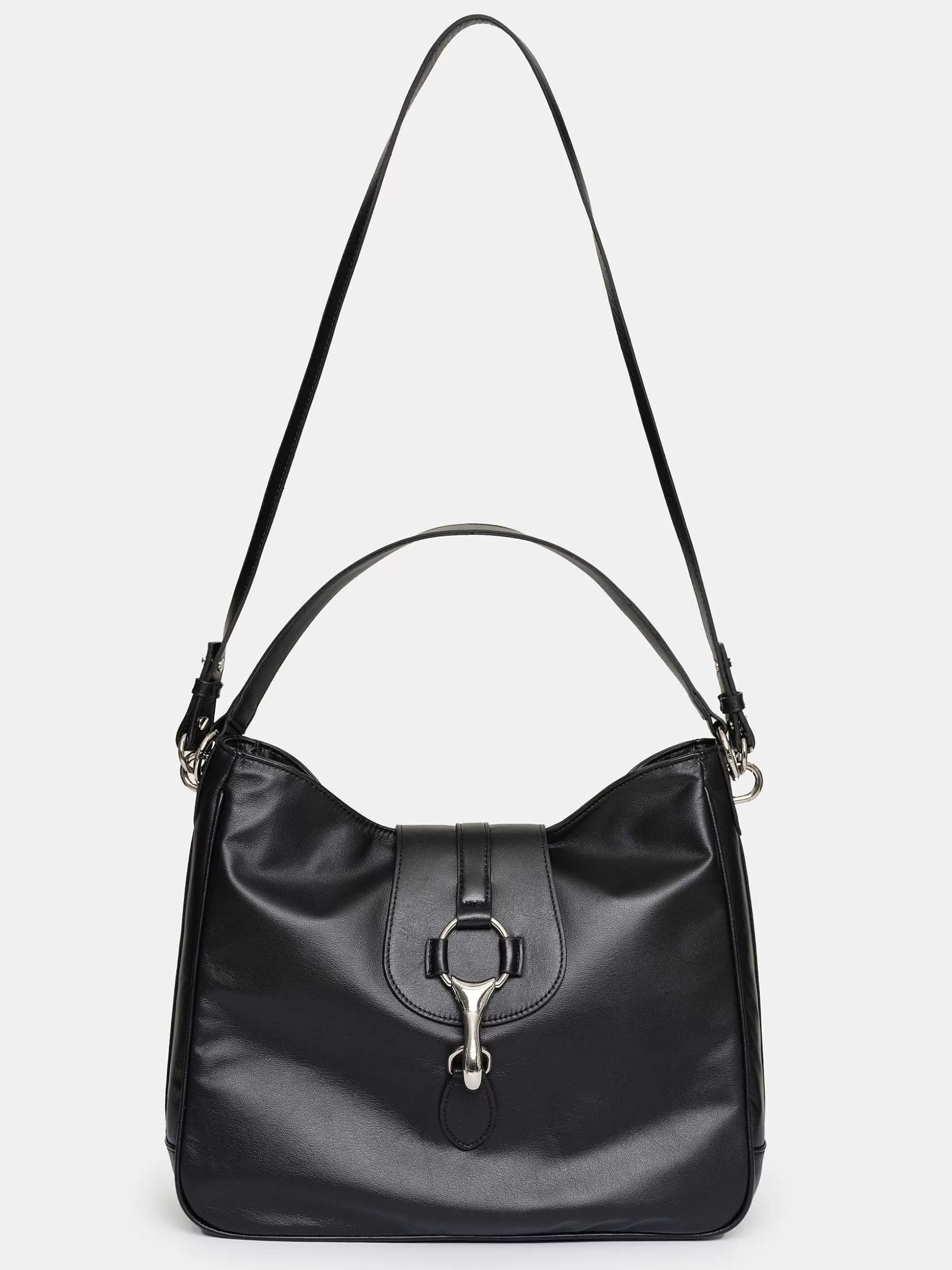 Source Unknown Sac Hobo En Cuir, Noir Cheap