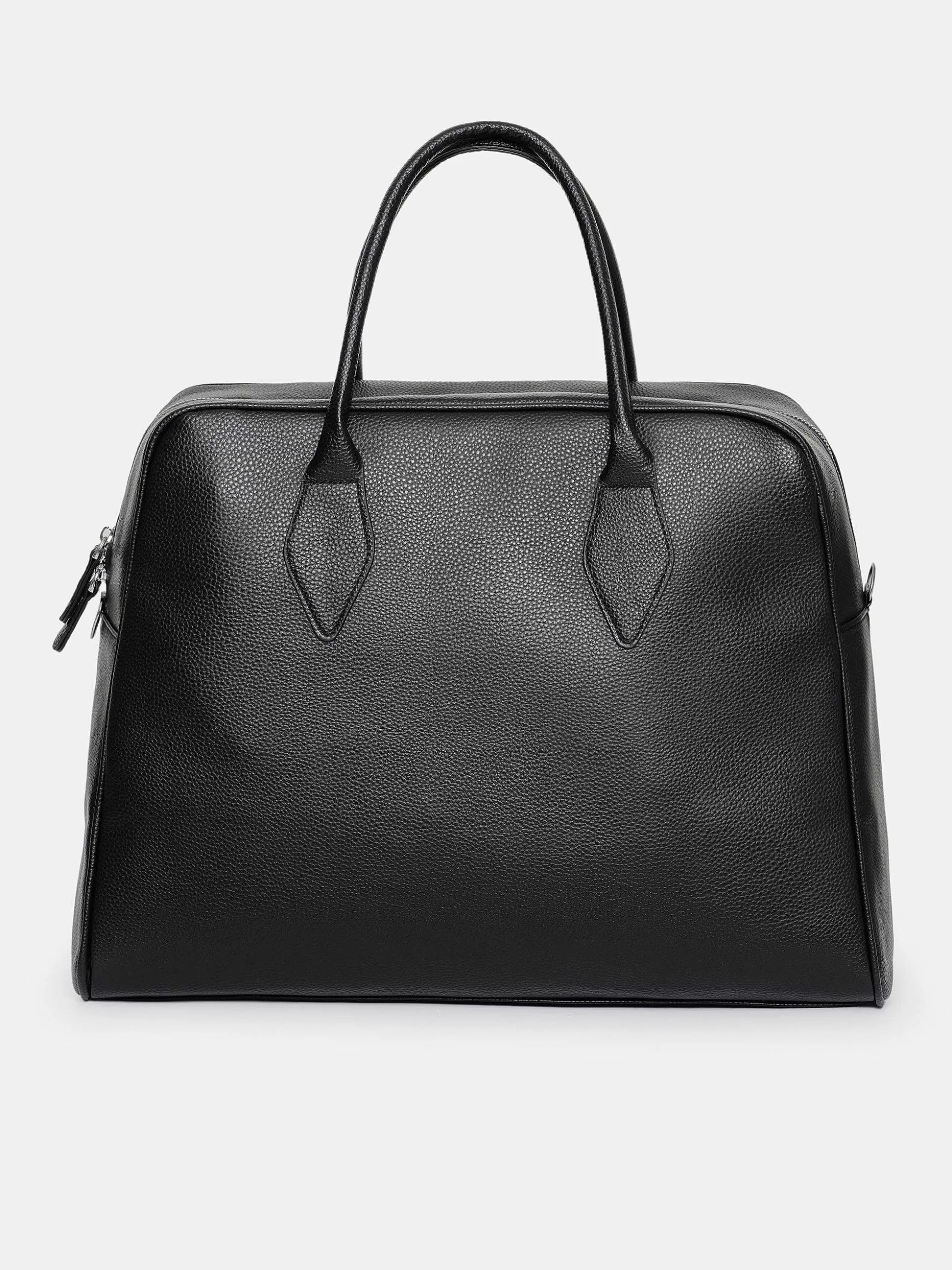 Source Unknown Sac Week-End Xlarge En Similicuir, Noir Cheap
