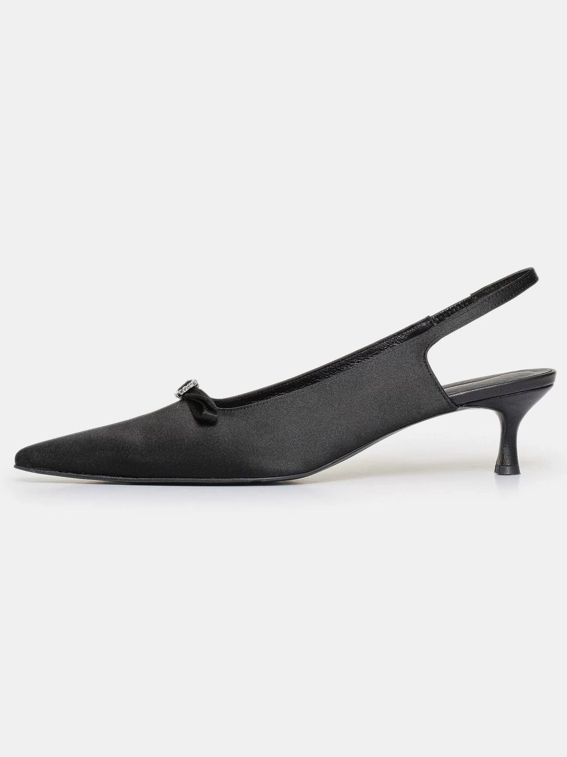 Source Unknown Sifua Sandales A Bride Arriere Avec Boucle Sur Le Devant, Noir Online