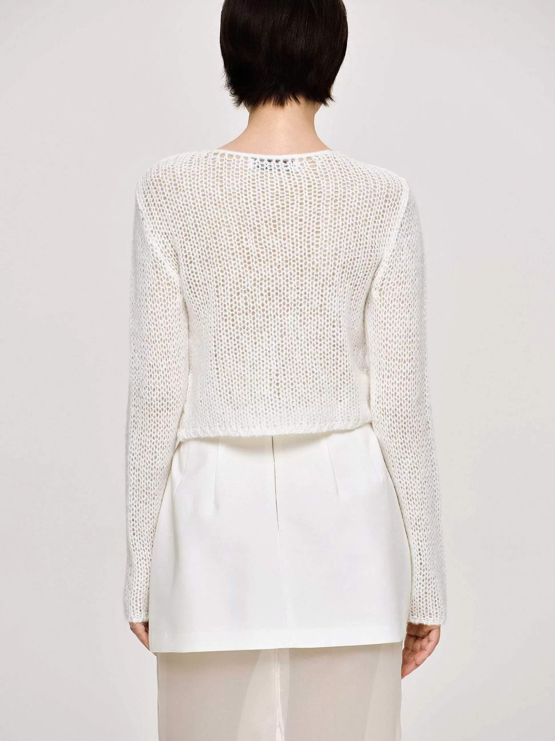 Source Unknown Tricot Semi-Transparent, Bouleau Hot